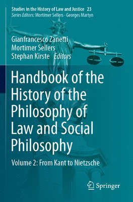 bokomslag Handbook of the History of the Philosophy of Law and Social Philosophy