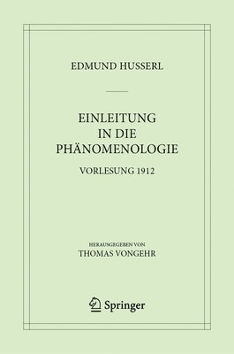 Einleitung in die Phnomenologie 1