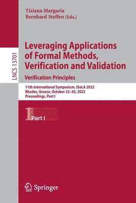 Leveraging Applications of Formal Methods, Verification and Validation. Verification Principles 1