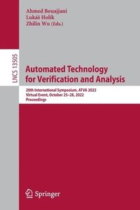 bokomslag Automated Technology for Verification and Analysis