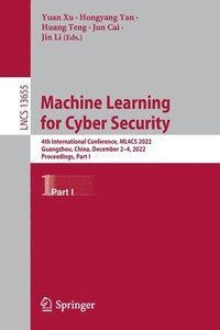 bokomslag Machine Learning for Cyber Security