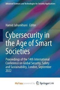 bokomslag Cybersecurity in the Age of Smart Societies
