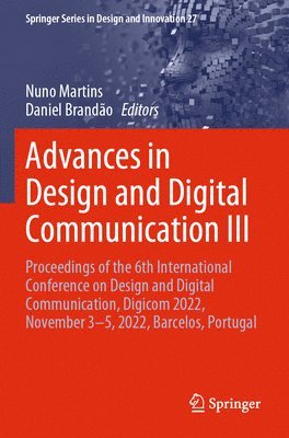 bokomslag Advances in Design and Digital Communication III