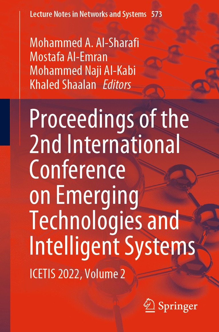 Proceedings of the 2nd International Conference on Emerging Technologies and Intelligent Systems 1