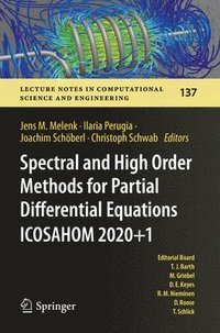 bokomslag Spectral and High Order Methods for Partial Differential Equations ICOSAHOM 2020+1