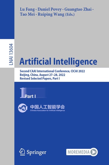 Lu Fang, Daniel Povey, Guangtao Zhai, Tao Mei, Ruiping Wang - Artificial Intelligence, Häftad