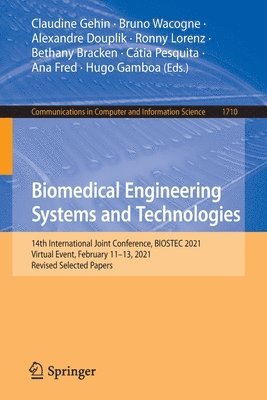 bokomslag Biomedical Engineering Systems and Technologies