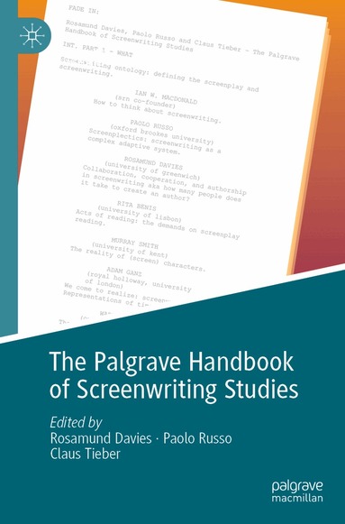 Rosamund Davies, Paolo Russo, Claus Tieber - Palgrave Handbook of Screenwriting Studies, Häftad