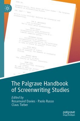 The Palgrave Handbook of Screenwriting Studies 1