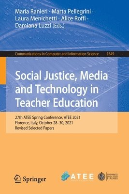 Maria Ranieri, Marta Pellegrini, Laura Menichetti, Alice Roffi, Damiana Luzzi - Social Justice, Media and Technology in Teacher Education, Häftad