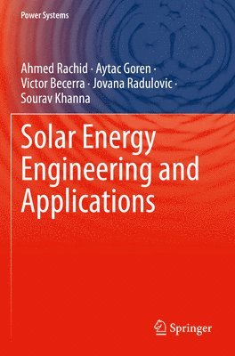 Solar Energy Engineering and Applications 1