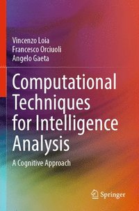 bokomslag Computational Techniques for Intelligence Analysis