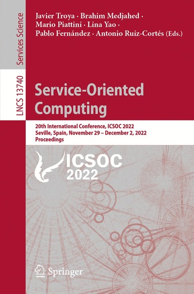 Javier Troya, Brahim Medjahed, Mario Piattini, Lina Yao, Pablo Fernández, Antonio Ruiz-Cortés - Service-Oriented Computing, Häftad