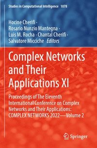 bokomslag Complex Networks and Their Applications XI