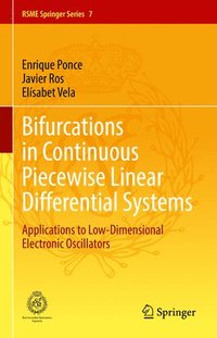 bokomslag Bifurcations in Continuous Piecewise Linear Differential Systems