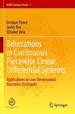 Enrique Ponce, Javier Ros, Elísabet Vela - Bifurcations in Continuous Piecewise Linear Differential Systems, Häftad