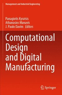 bokomslag Computational Design and Digital Manufacturing