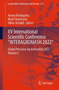 bokomslag XV International Scientific Conference "INTERAGROMASH 2022"