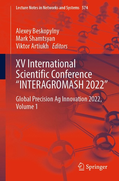 bokomslag XV International Scientific Conference "INTERAGROMASH 2022"