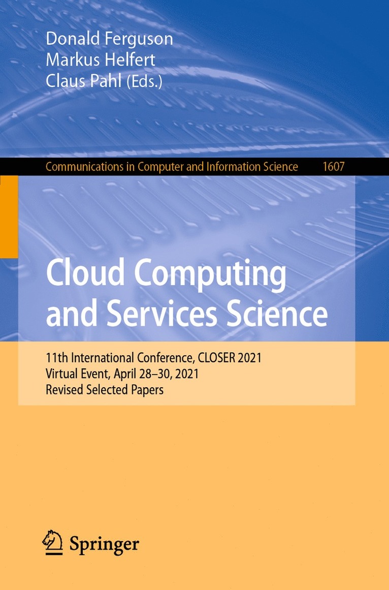 Cloud Computing and Services Science 1