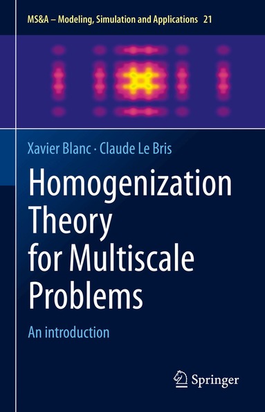 Xavier Blanc, Claude Le Bris - Homogenization Theory for Multiscale Problems, Inbunden
