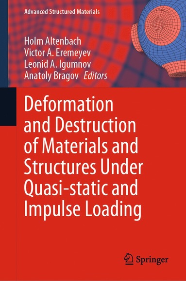 bokomslag Deformation and Destruction of Materials and Structures Under Quasi-static and Impulse Loading