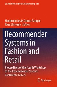 bokomslag Recommender Systems in Fashion and Retail