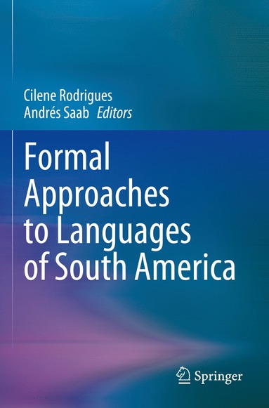 bokomslag Formal Approaches to Languages of South America