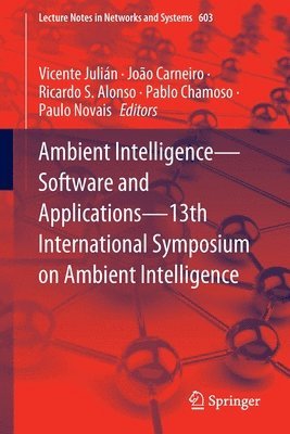 Ambient IntelligenceSoftware and Applications13th International Symposium on Ambient Intelligence 1