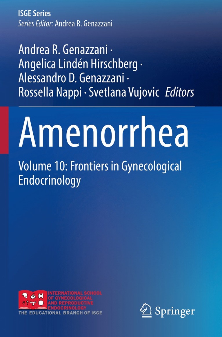 Andrea R. Genazzani, Angelica Lindén Hirschberg, Alessandro D. Genazzani, Rossella Nappi, Svetlana Vujovic, Angelica Linden Hirschberg - Amenorrhea, Häftad