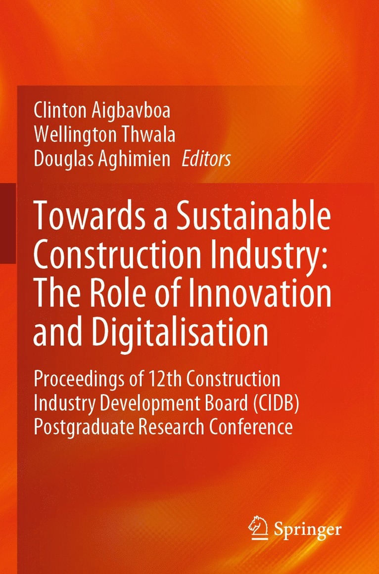 Towards a Sustainable Construction Industry: The Role of Innovation and Digitalisation 1