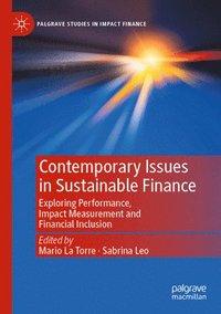 bokomslag Contemporary Issues in Sustainable Finance