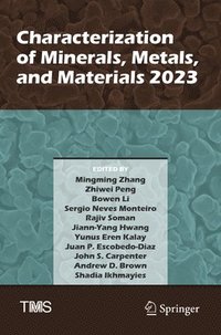 bokomslag Characterization of Minerals, Metals, and Materials 2023