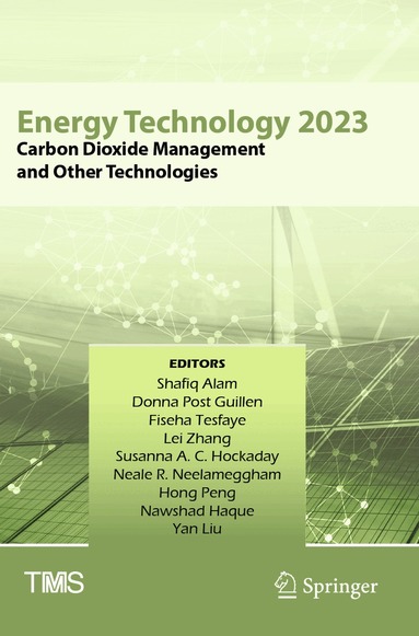 Shafiq Alam, Donna Post Guillen, Fiseha Tesfaye, Lei Zhang, Susanna A.C. Hockaday, Neale R. Neelameggham, Hong Peng, Nawshad Haque, Yan Liu - Energy Technology 2023, Häftad