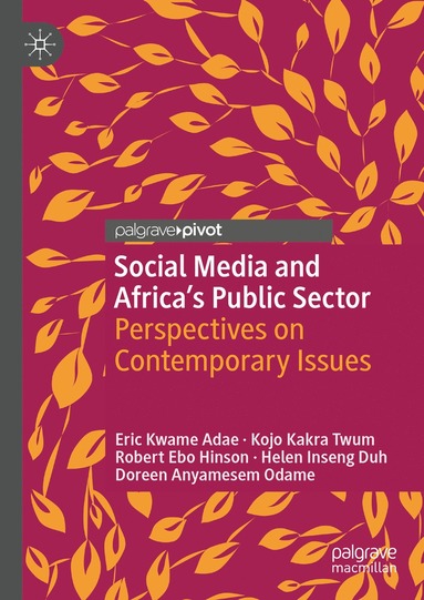 bokomslag Social Media and Africa's Public Sector