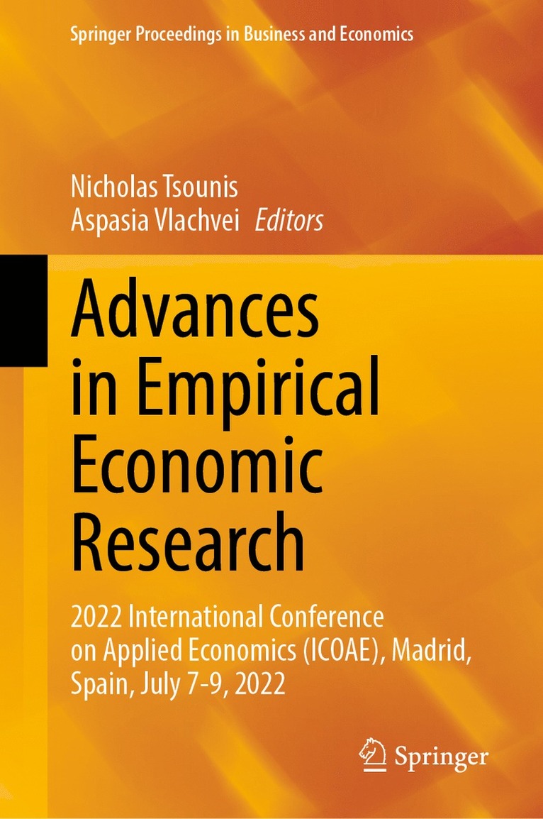 Nicholas Tsounis, Aspasia Vlachvei - Advances in Empirical Economic Research, Inbunden