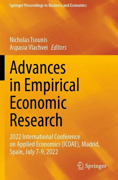 Nicholas Tsounis, Aspasia Vlachvei - Advances in Empirical Economic Research, Häftad