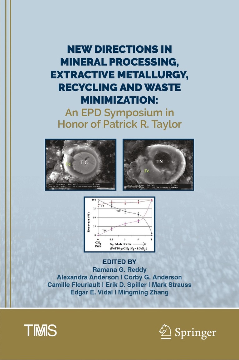 New Directions in Mineral Processing, Extractive Metallurgy, Recycling and Waste Minimization 1