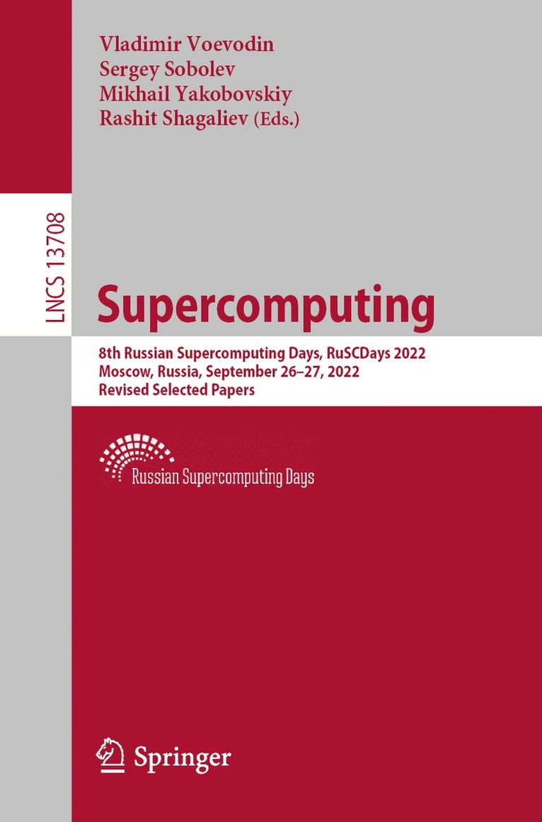 Vladimir Voevodin, Sergey Sobolev, Mikhail Yakobovskiy, Rashit Shagaliev - Supercomputing, Häftad
