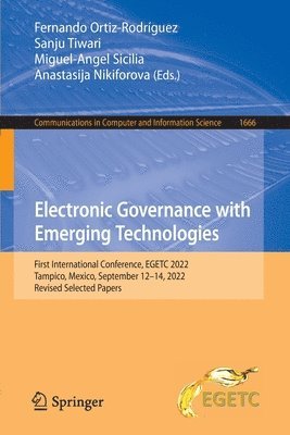 bokomslag Electronic Governance with Emerging Technologies