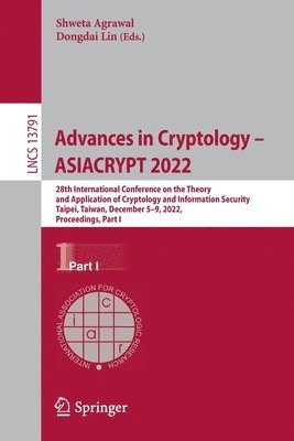 bokomslag Advances in Cryptology  ASIACRYPT 2022