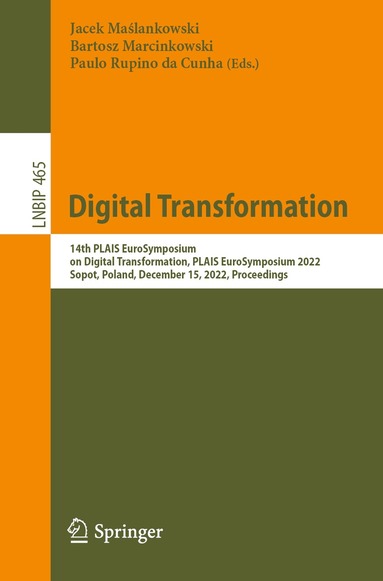 Jacek Maślankowski, Bartosz Marcinkowski, Paulo Rupino da Cunha - Digital Transformation, Häftad