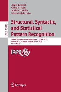 bokomslag Structural, Syntactic, and Statistical Pattern Recognition