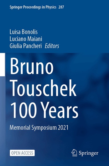 Luisa Bonolis, Luciano Maiani, Giulia Pancheri - Bruno Touschek 100 Years, Häftad