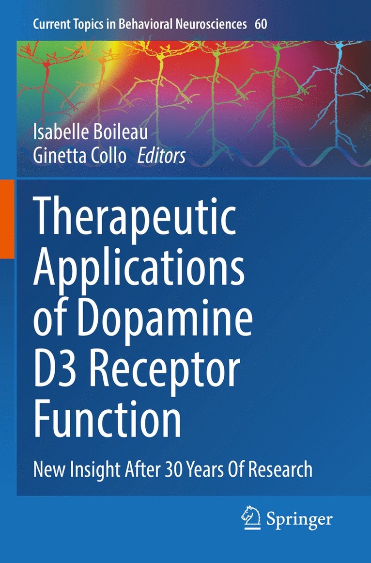 Therapeutic Applications of Dopamine D3 Receptor Function