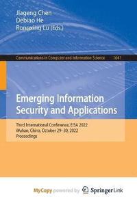 bokomslag Emerging Information Security and Applications