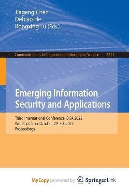 Emerging Information Security and Applications 1