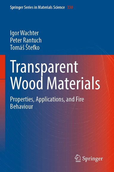 Igor Wachter, Peter Rantuch, Tomáš Štefko - Transparent Wood Materials, Häftad