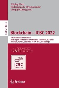 bokomslag Blockchain  ICBC 2022