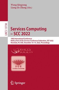 bokomslag Services Computing  SCC 2022